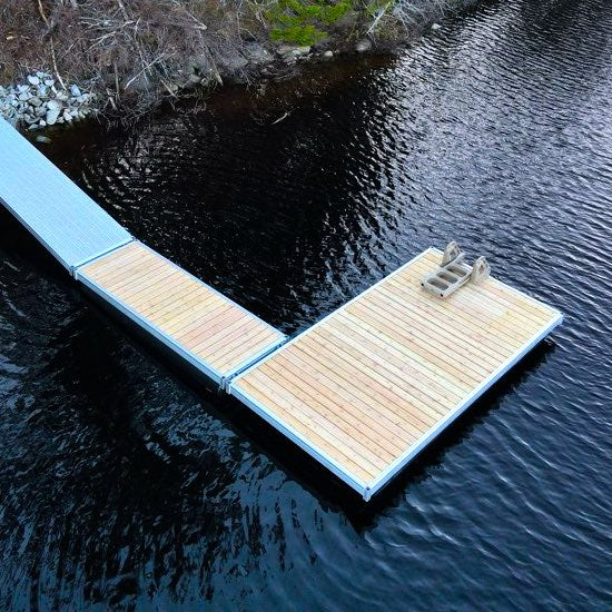 8' x 16' Dock Floating Section – Dam Docks Canada